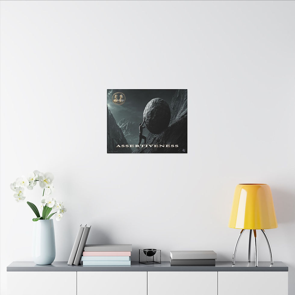 Thumbnail: Positive Masculinity, Assertiveness (Canvas)