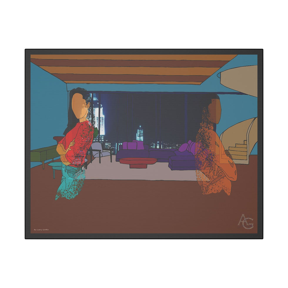Art inspired by Luther Vandross, A House Is Not A Home (Canvas)