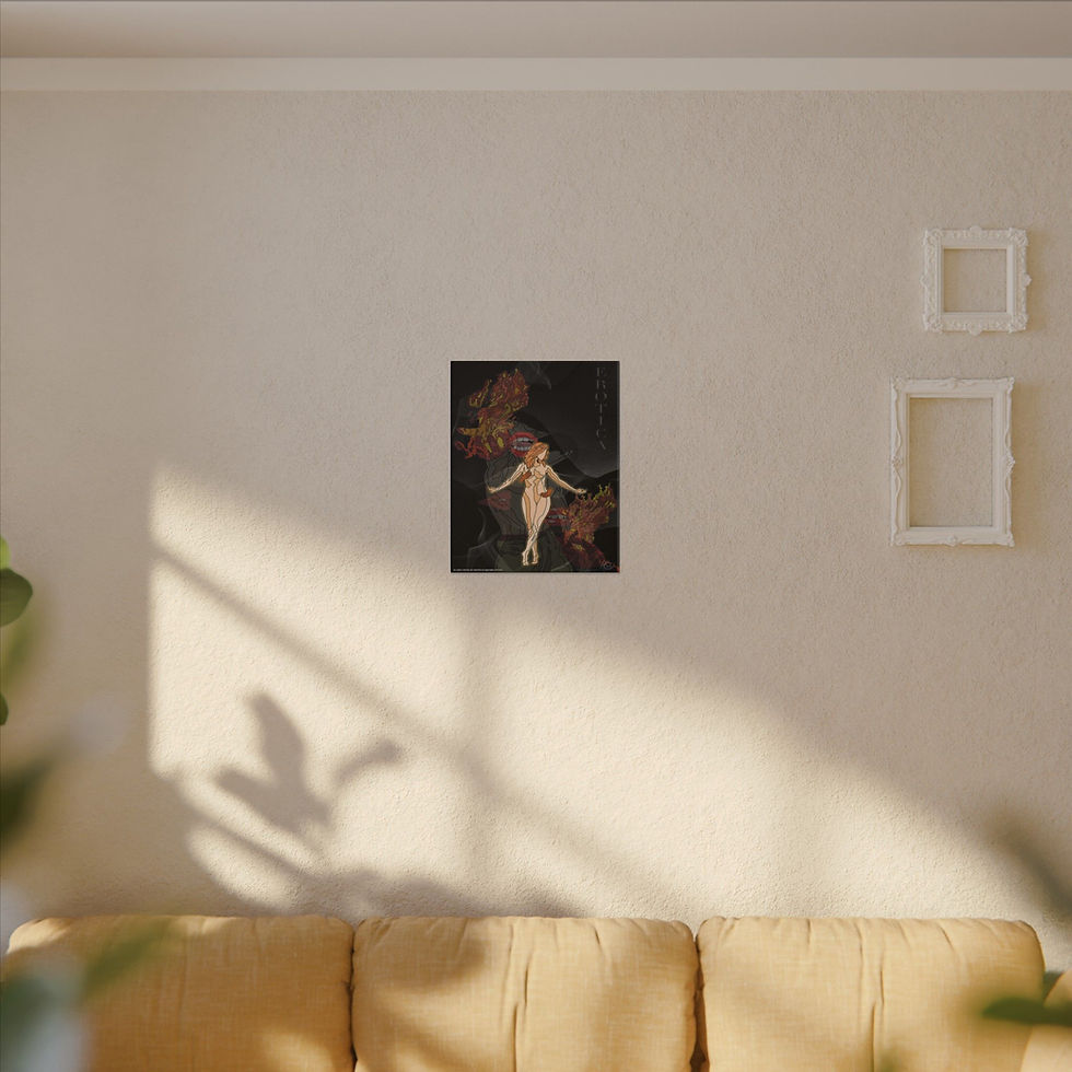 Thumbnail: Art Inspired by Madonna, Erotica (Canvas)