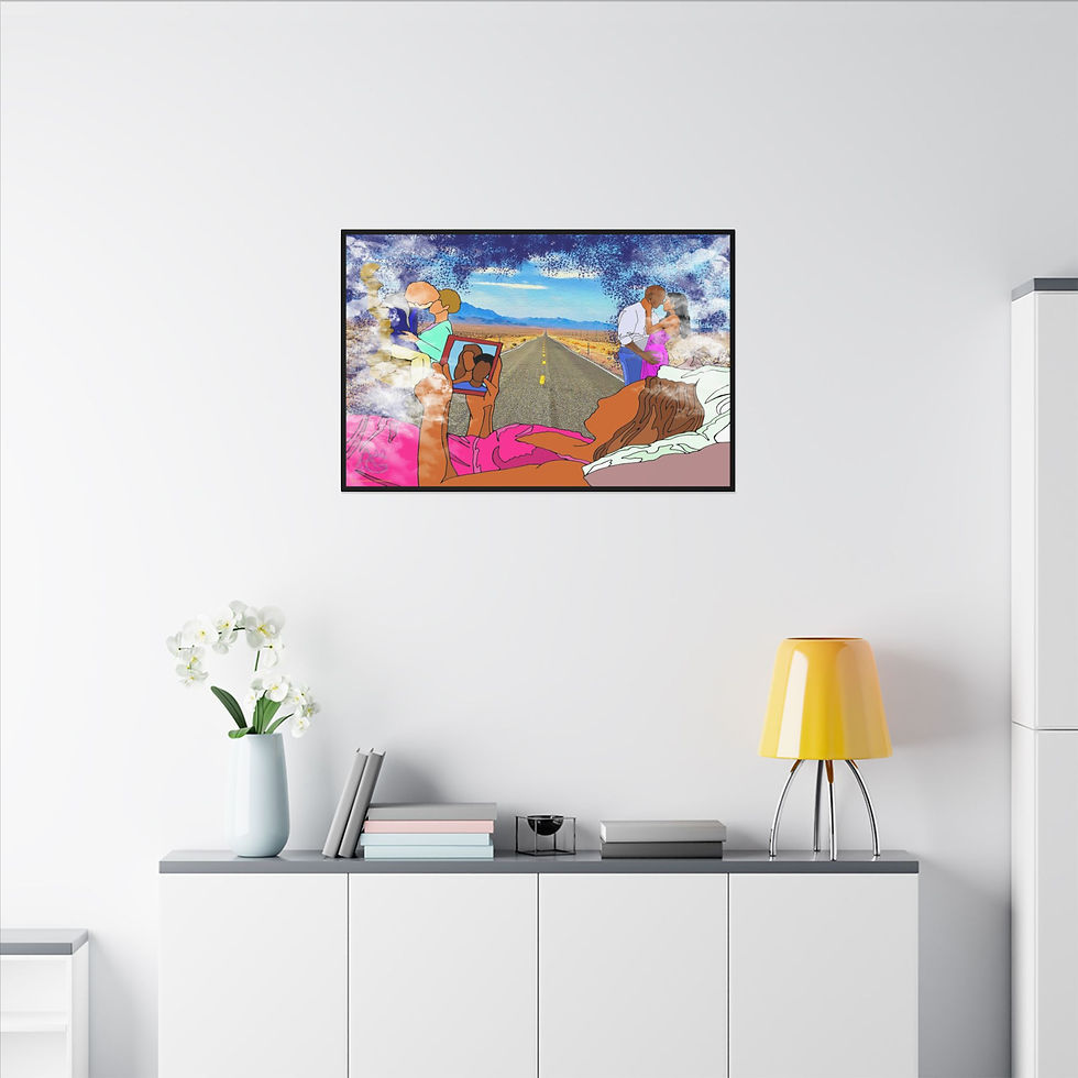 Thumbnail: Art Inspired by Minnie Riperton, Memory Lane (Canvas)