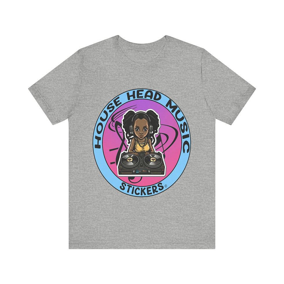 Thumbnail: House Head Music Stickers 009 (T shirt)