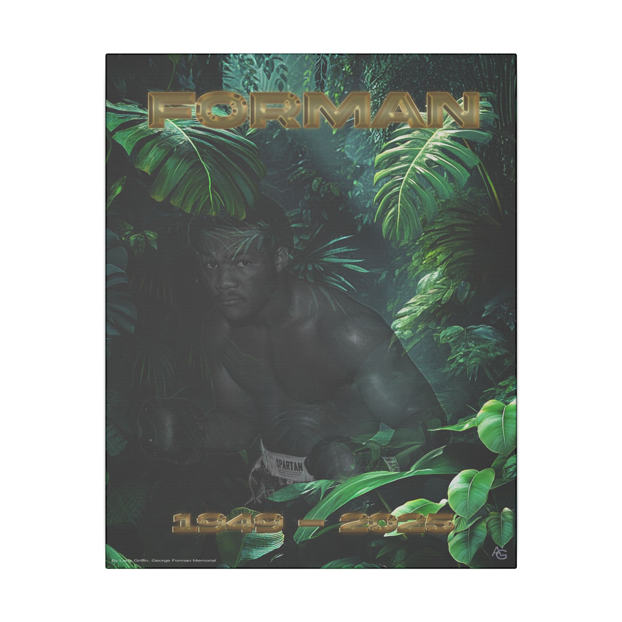 George Forman Memorial (Canvas)