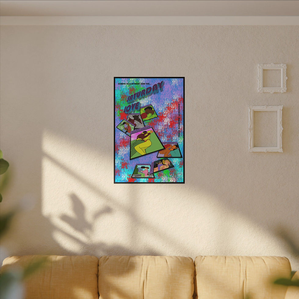 Thumbnail: Art Inspired by Cherelle ft. Alexander O'Neal, Saturday Love (Canvas)