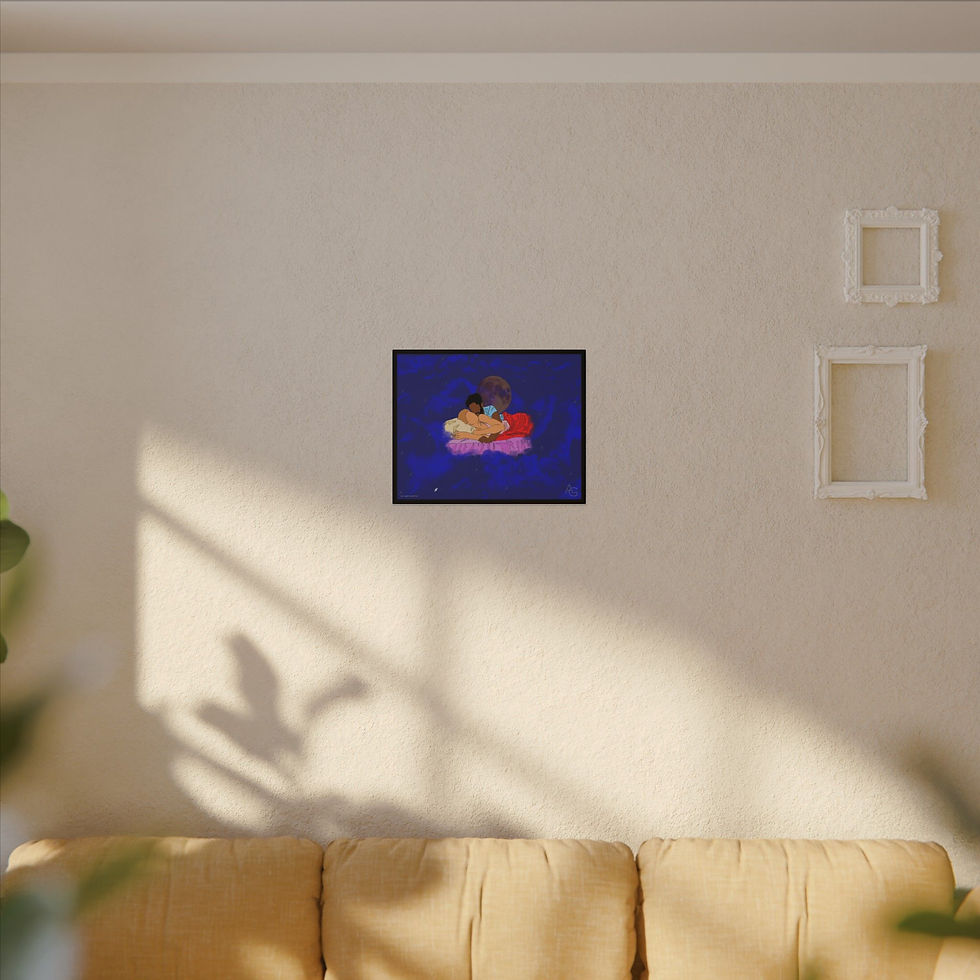 Thumbnail: Art Inspired by Luther Vandross, If Only for One Night (Canvas)