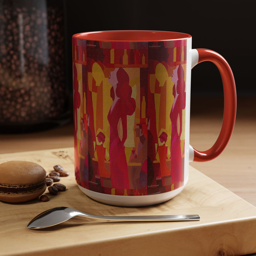 Thumbnail: The Red Jazzologist (Mug 11, 15oz)