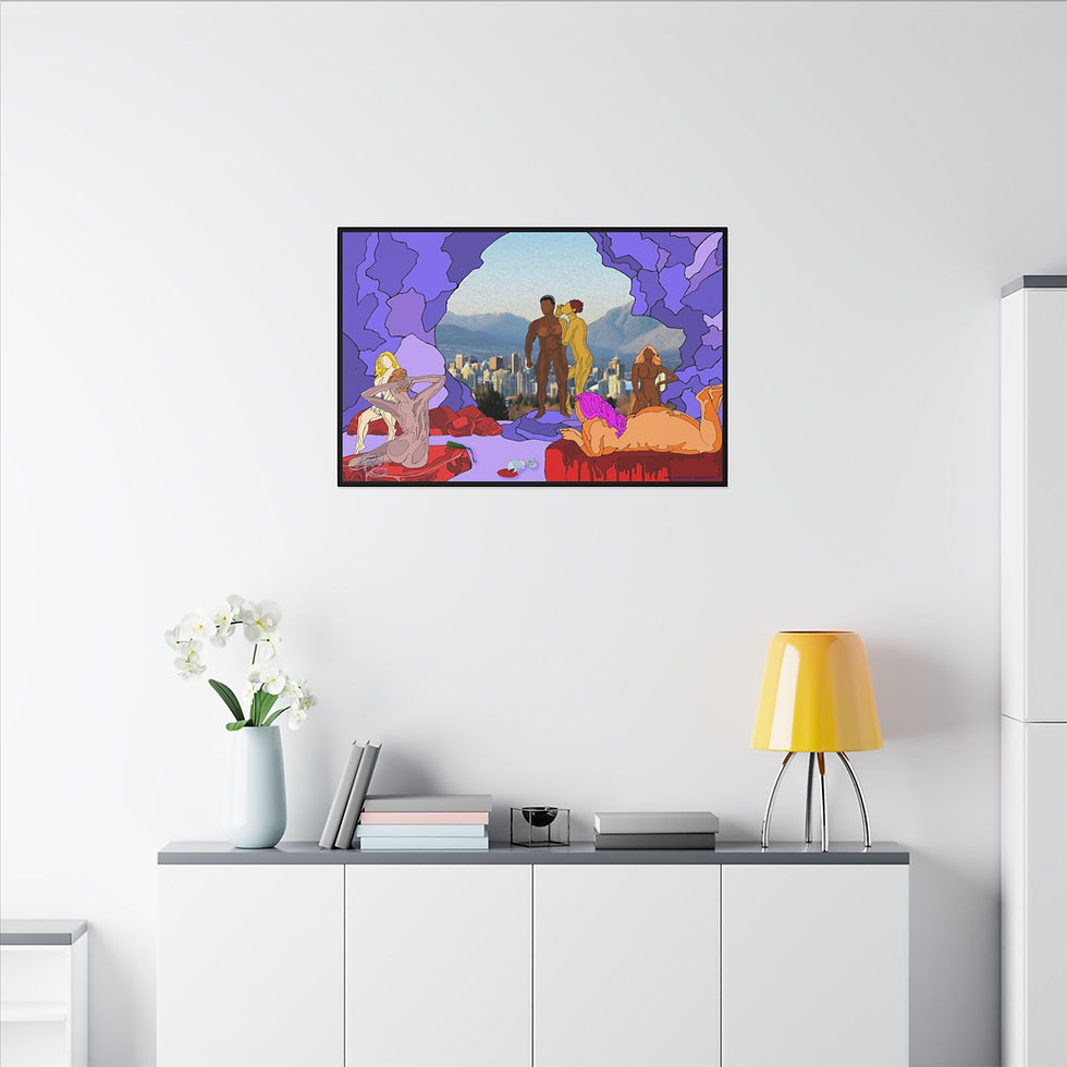 Thumbnail: Art Inspired by Isley Brothers, Spill the Wine (Canvas)