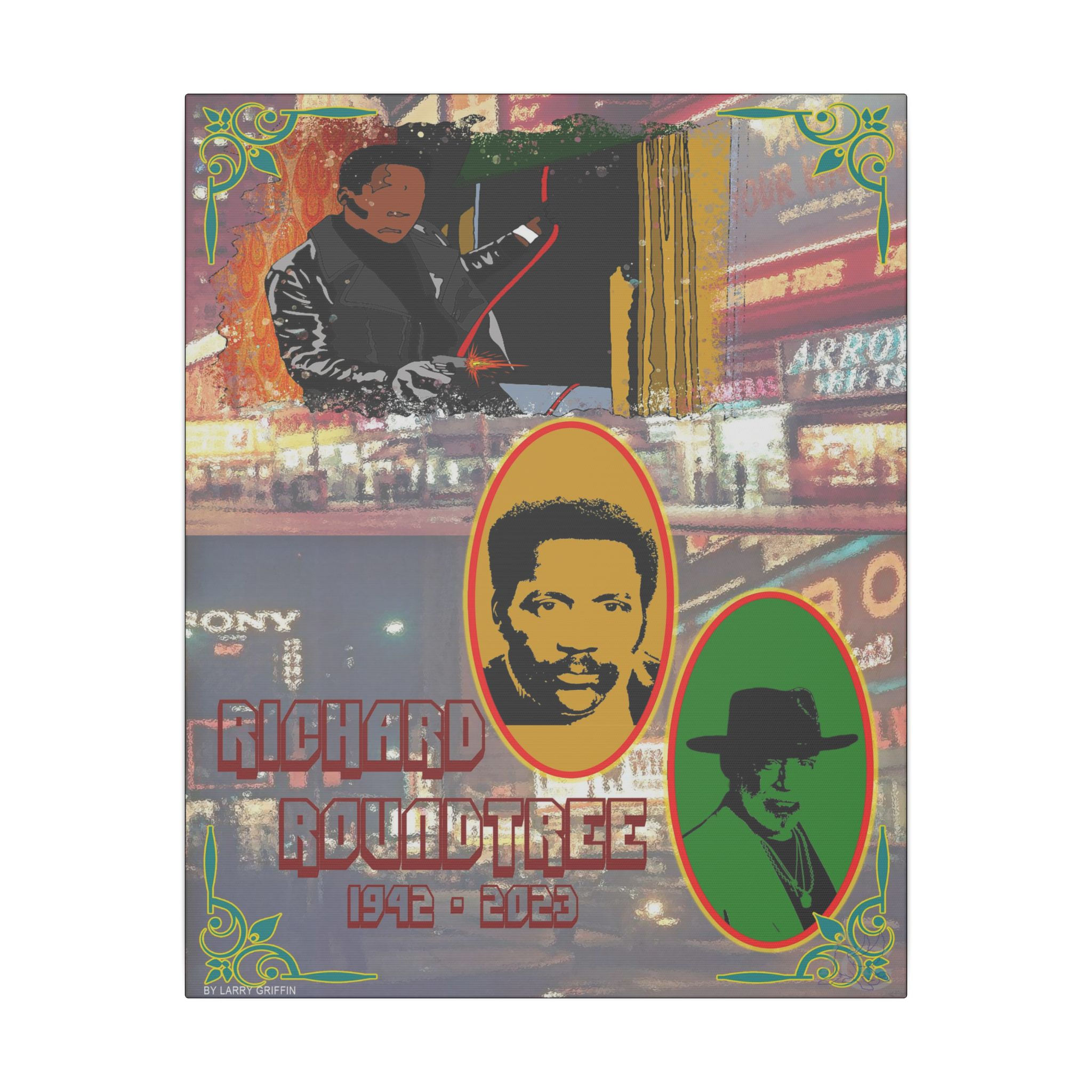 Richard Roundtree Memorial (Canvas)