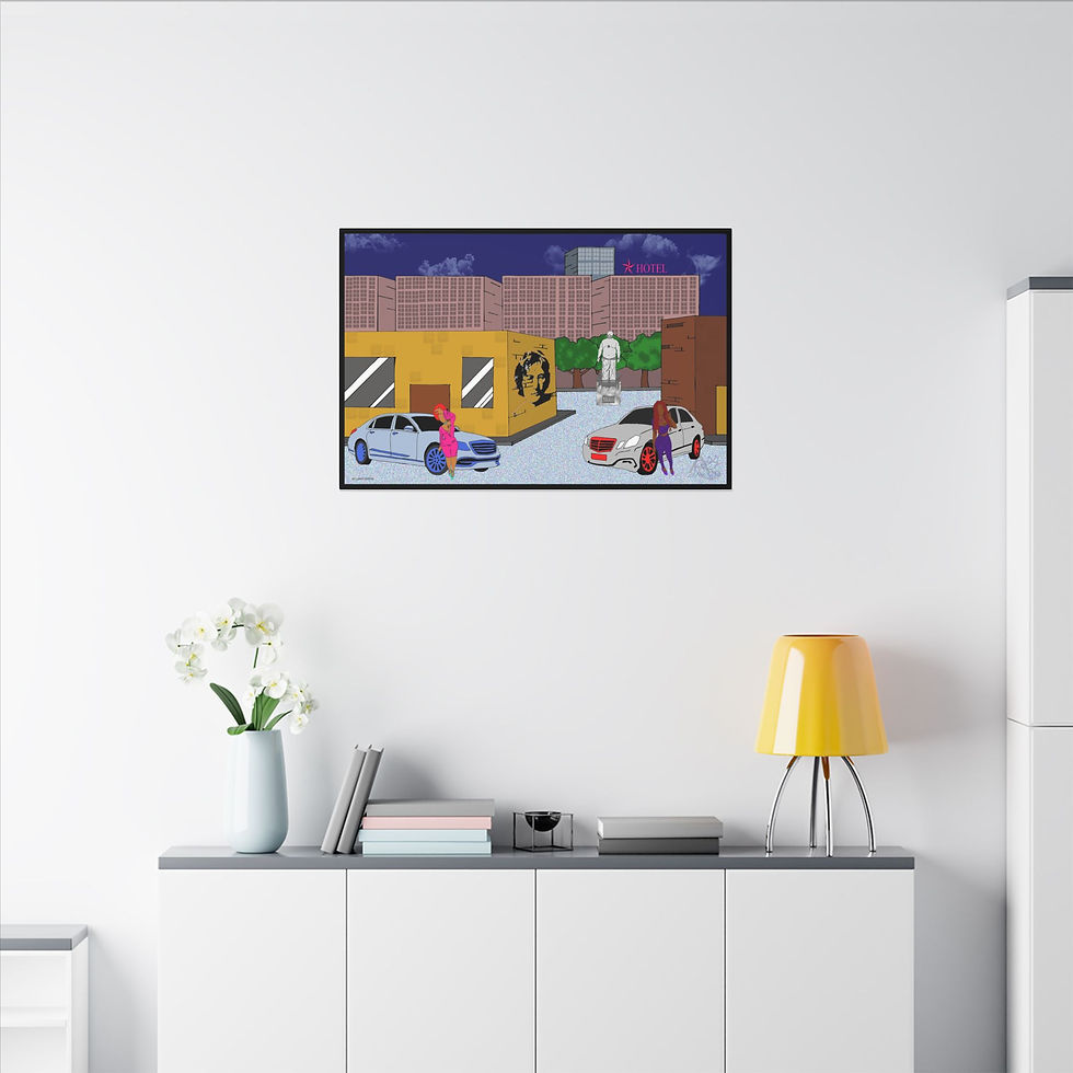 Thumbnail: Art Inspired by Rick Ross, I'm Not A Star (Canvas)
