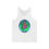 Thumbnail: House Head Music Stickers Dancer 002 (Unisex Jersey Tank)