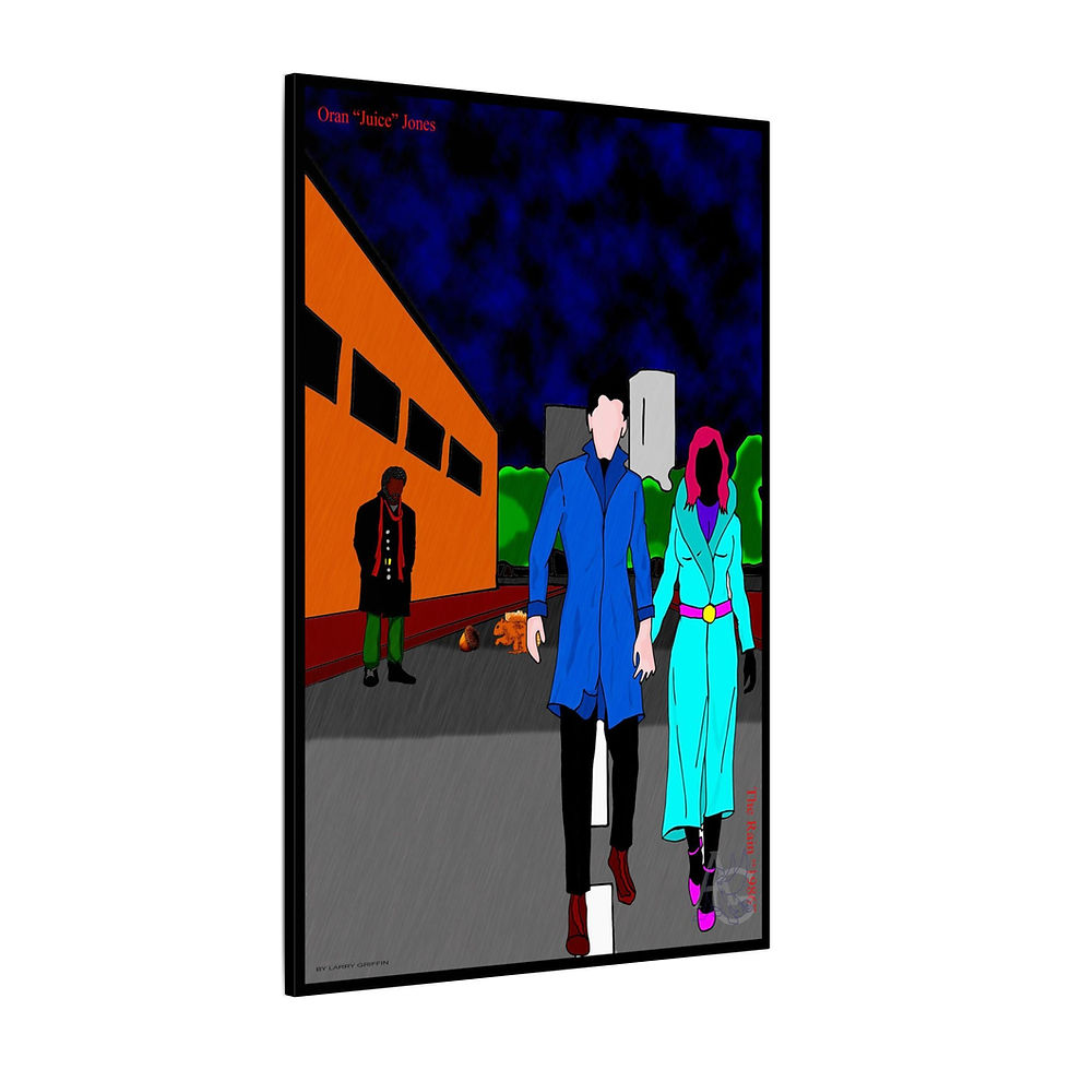 Thumbnail: Art Inspired by Oran "Juice" Jones, The Rain (Canvas)