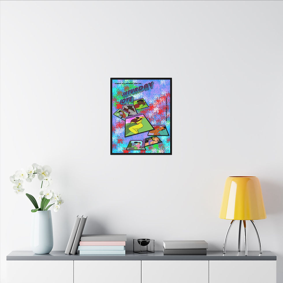 Thumbnail: Art Inspired by Cherelle ft. Alexander O'Neal, Saturday Love (Canvas)