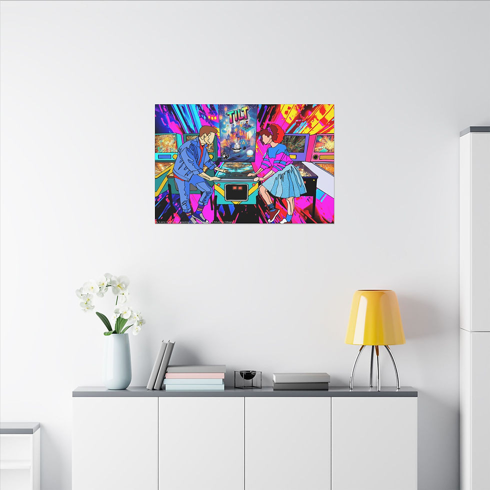 Thumbnail: Art Inspired by Teena Marie, It Must Be Magic (Canvas)