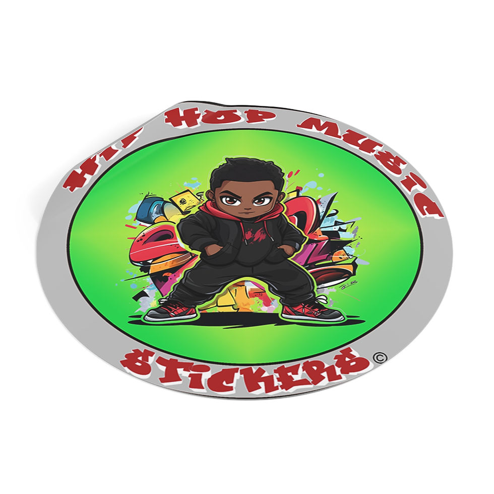 Thumbnail: HIP HOP Music Stickers 005 (Stickers)
