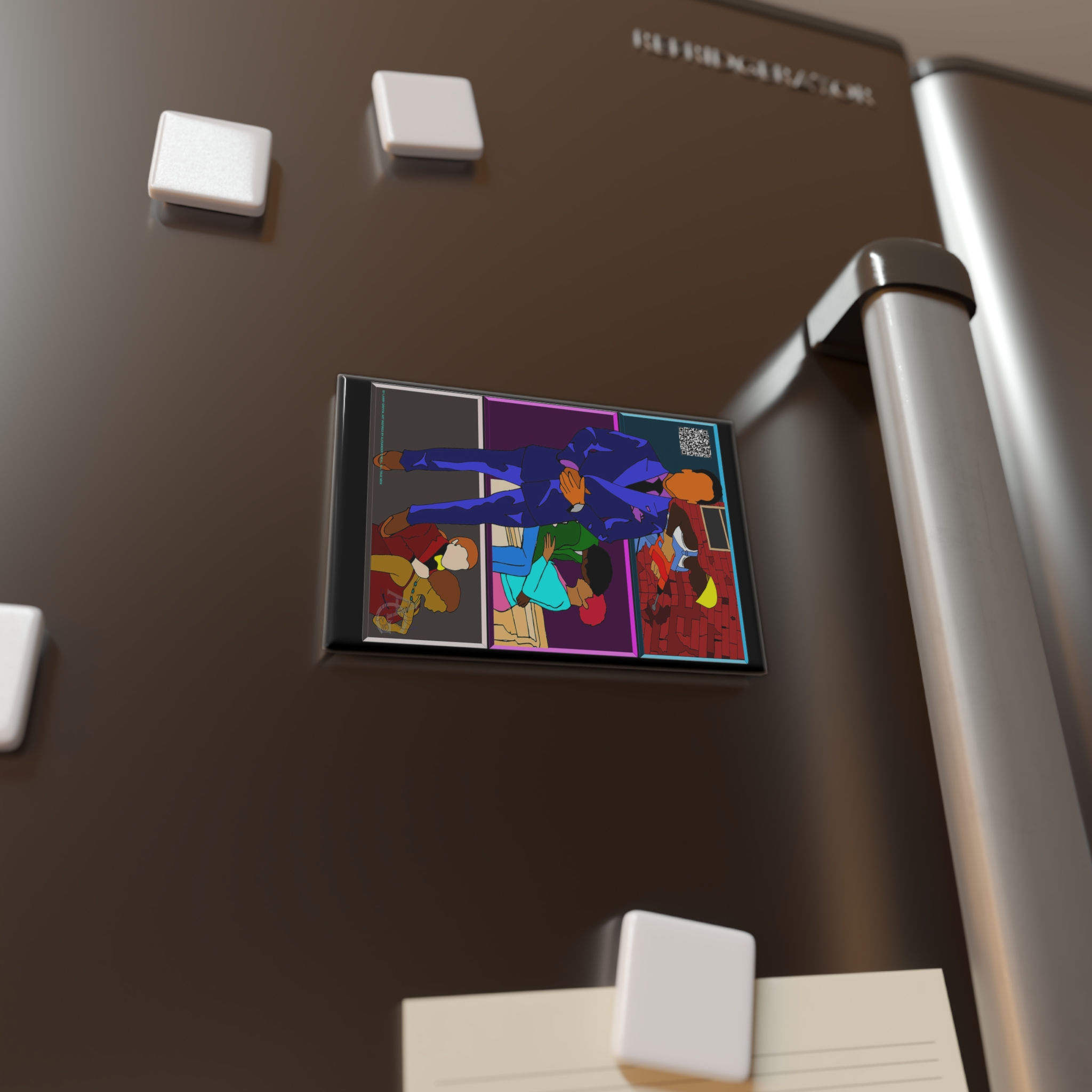 Art Inspired by Alexander O'Neal, All True Man (Button Magnet 1 & 10 pcs)