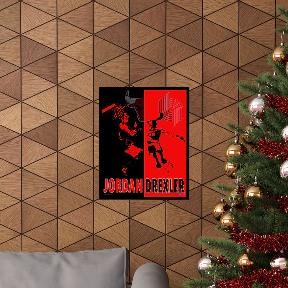 Thumbnail: Jordan vs Drexler (Poster)