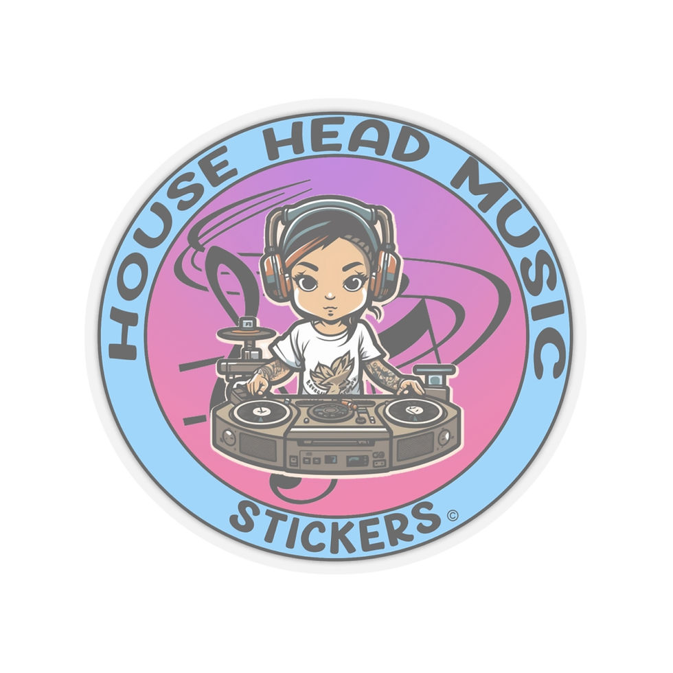Thumbnail: House Head Music Stickers 014