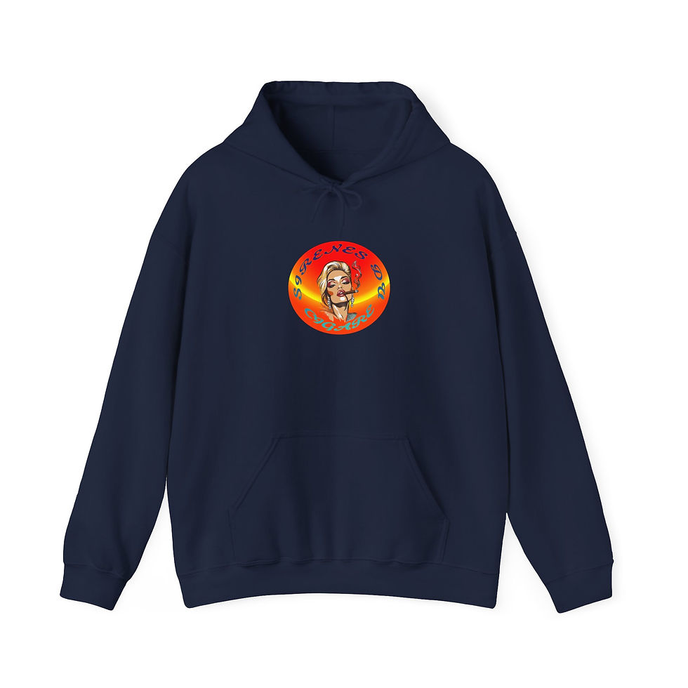 Thumbnail: Sirenes du Cigare Latina 001 (Hooded Sweatshirt)