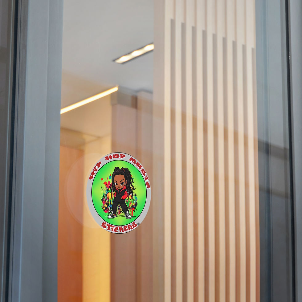 Thumbnail: HIP HOP Music Stickers 006 (Stickers)
