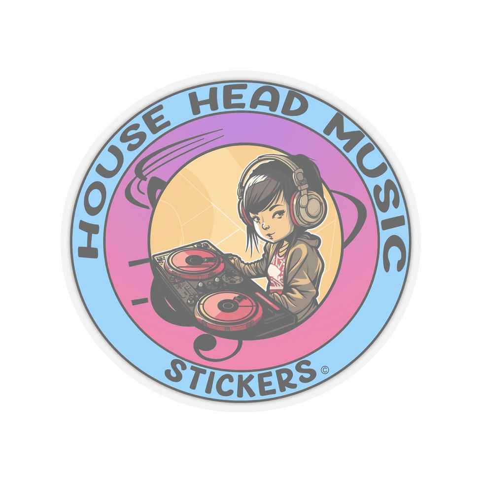 Thumbnail: House Head Music Stickers 013