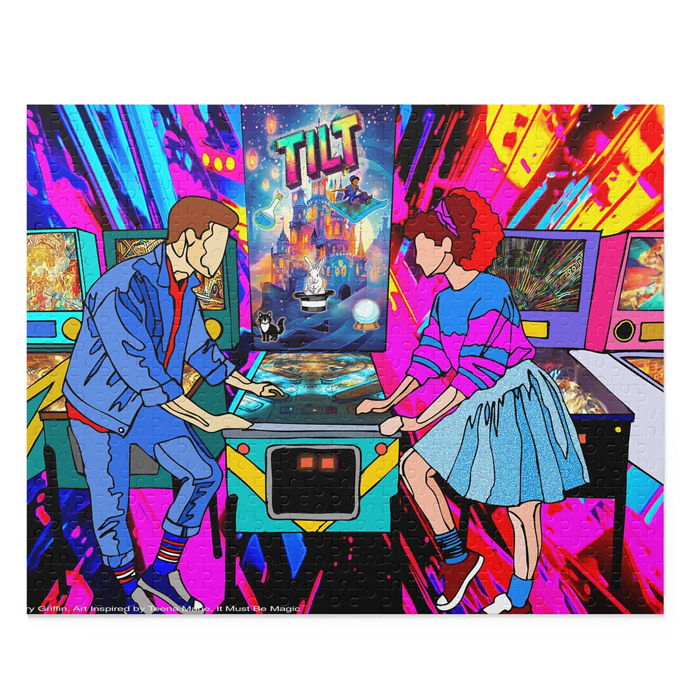 Thumbnail: Art Inspired by Teena Marie, It Must Be Magic (Puzzle 120, 252, 500-Piece)