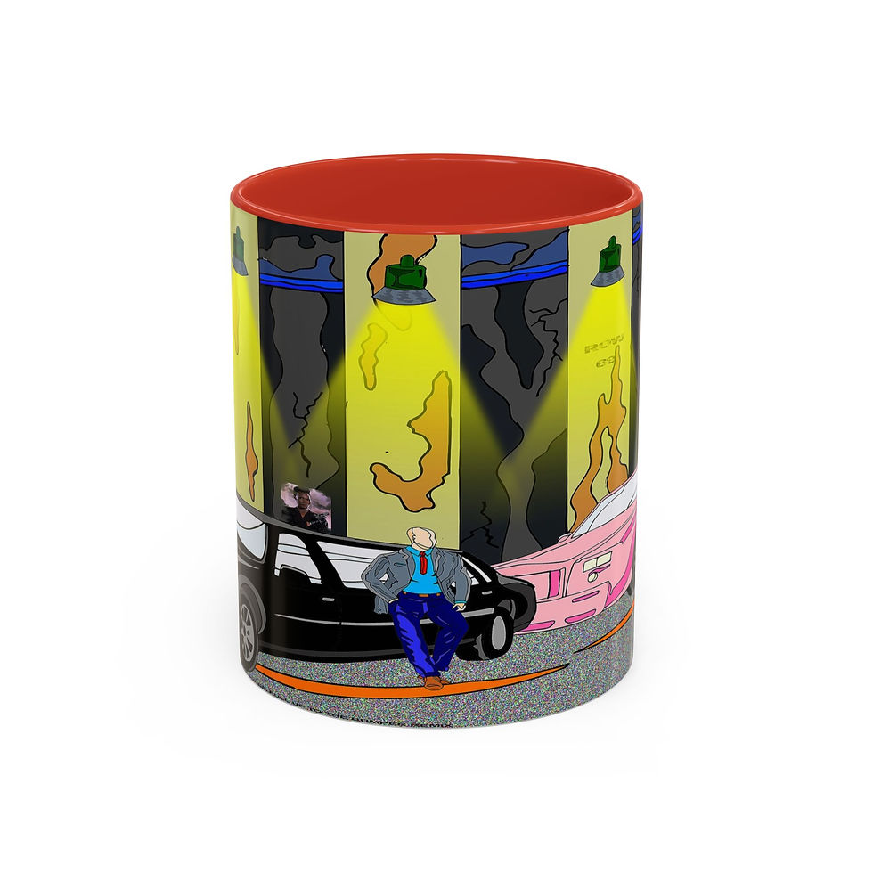 Thumbnail: Art Inspired by Grace Jones, Pull Up to the Bumper REMIX (Mug 11, 15oz)