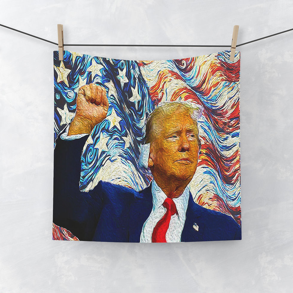 Thumbnail: Impression Era Donald Trump (Face Towel)