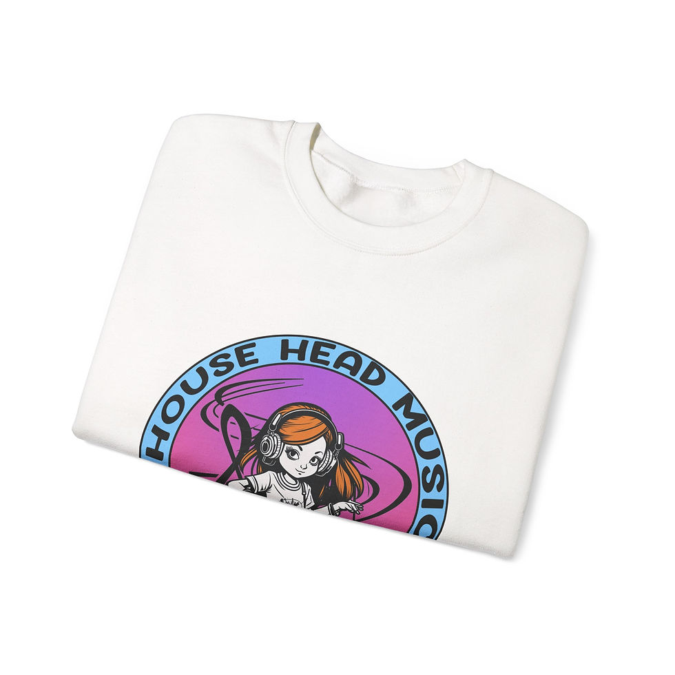 Thumbnail: House Head Music Stickers 011 (Sweatshirt)