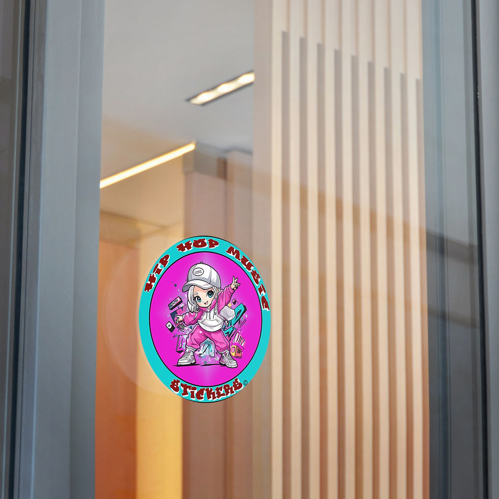 Thumbnail: HIP HOP Music Stickers 002 (Stickers)
