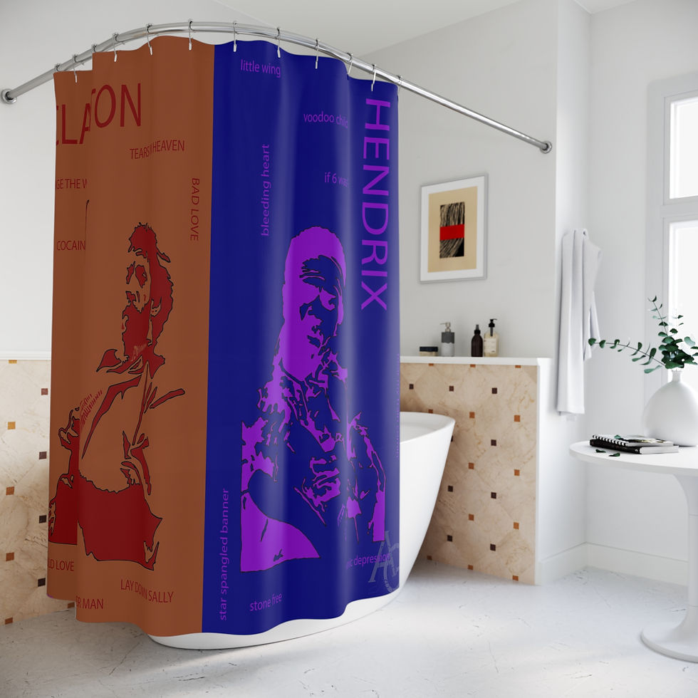 Thumbnail: Clapton vs Hendrix (Shower Curtains)