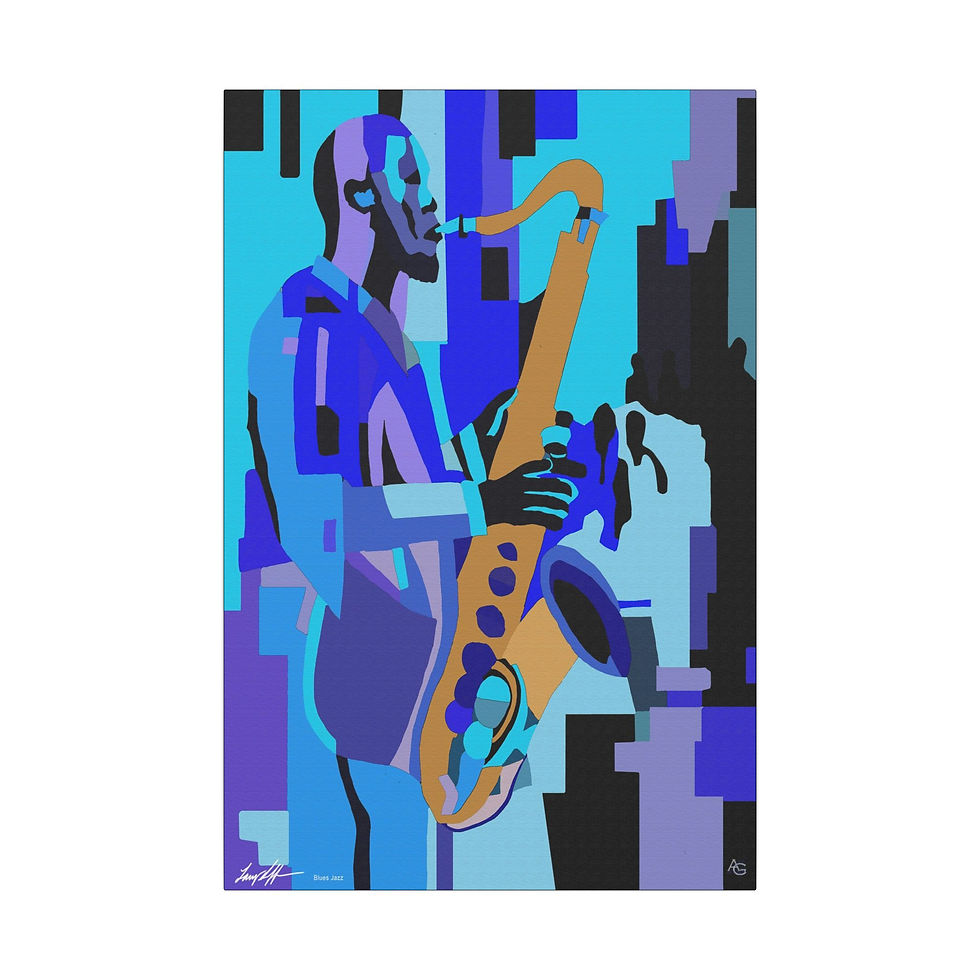 Thumbnail: Blues Jazz (Canvas)