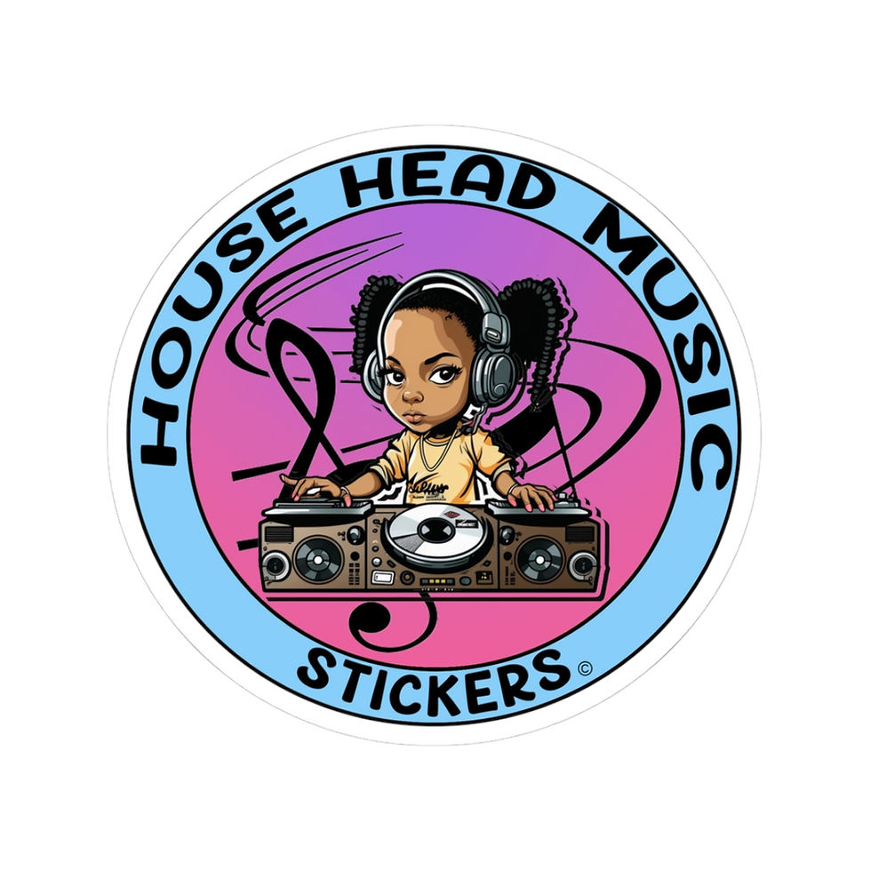 Thumbnail: House Head Music Stickers 010