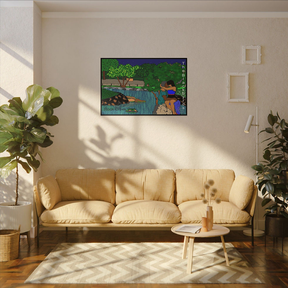 Thumbnail: Art Inspired by The Blackbyrds, Rock Creek Park (Canvas)