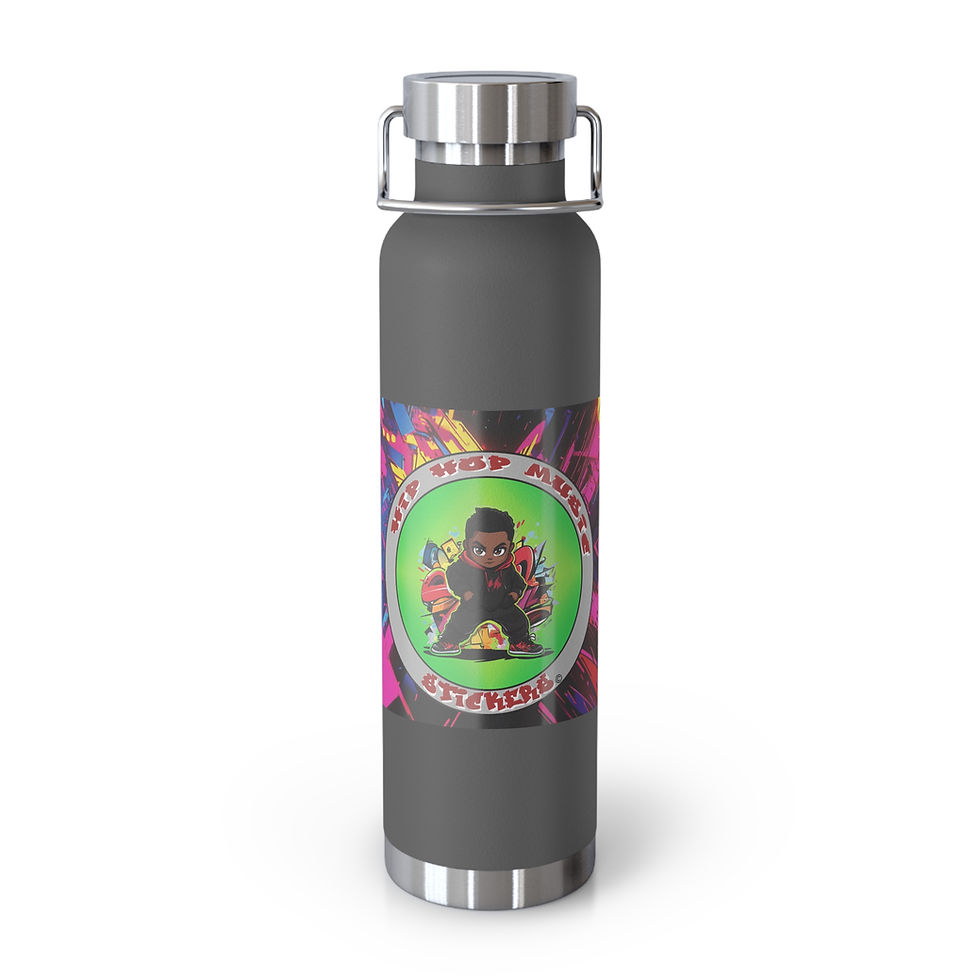 HIP HOP Music Stickers 005 (Bottle)