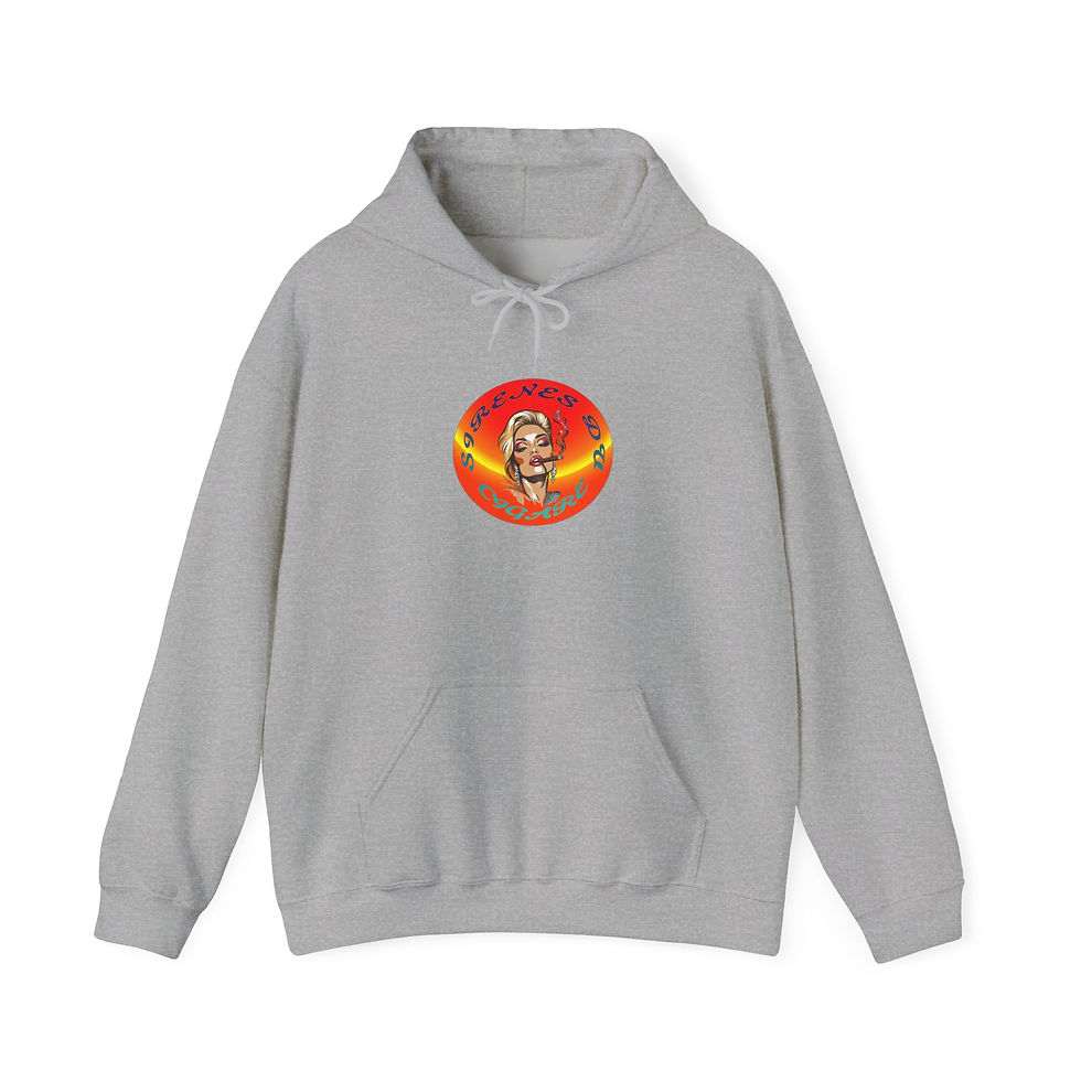 Thumbnail: Sirenes du Cigare Latina 001 (Hooded Sweatshirt)