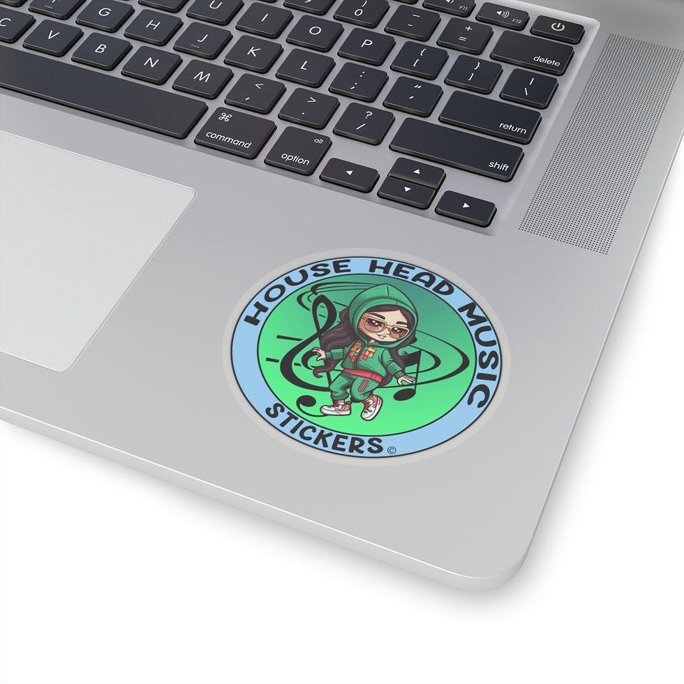 Thumbnail: House Head Music Stickers Dancer 004