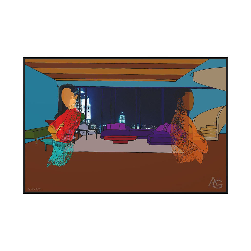 Thumbnail: Art inspired by Luther Vandross, A House Is Not A Home (Canvas)