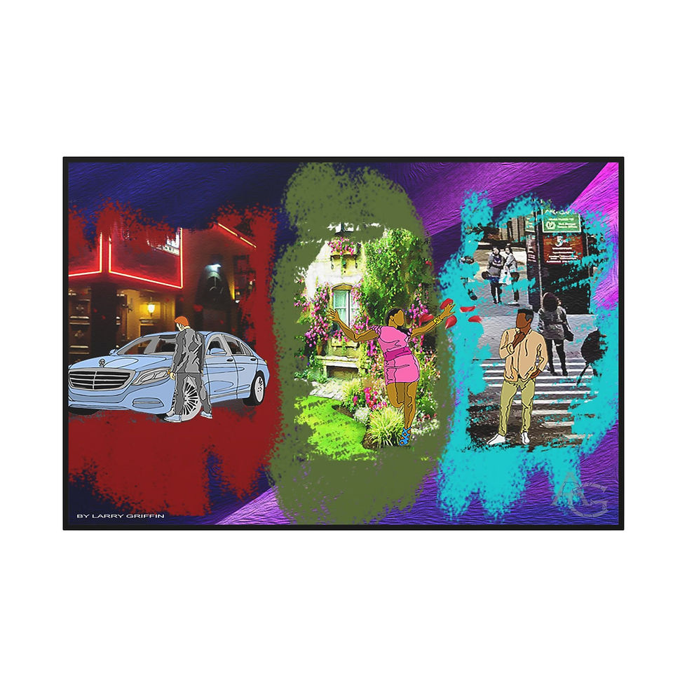 Thumbnail: Art Inspired by Jam Lewis Babyface, He Don't  Know Nothin' Bout It (Canvas)