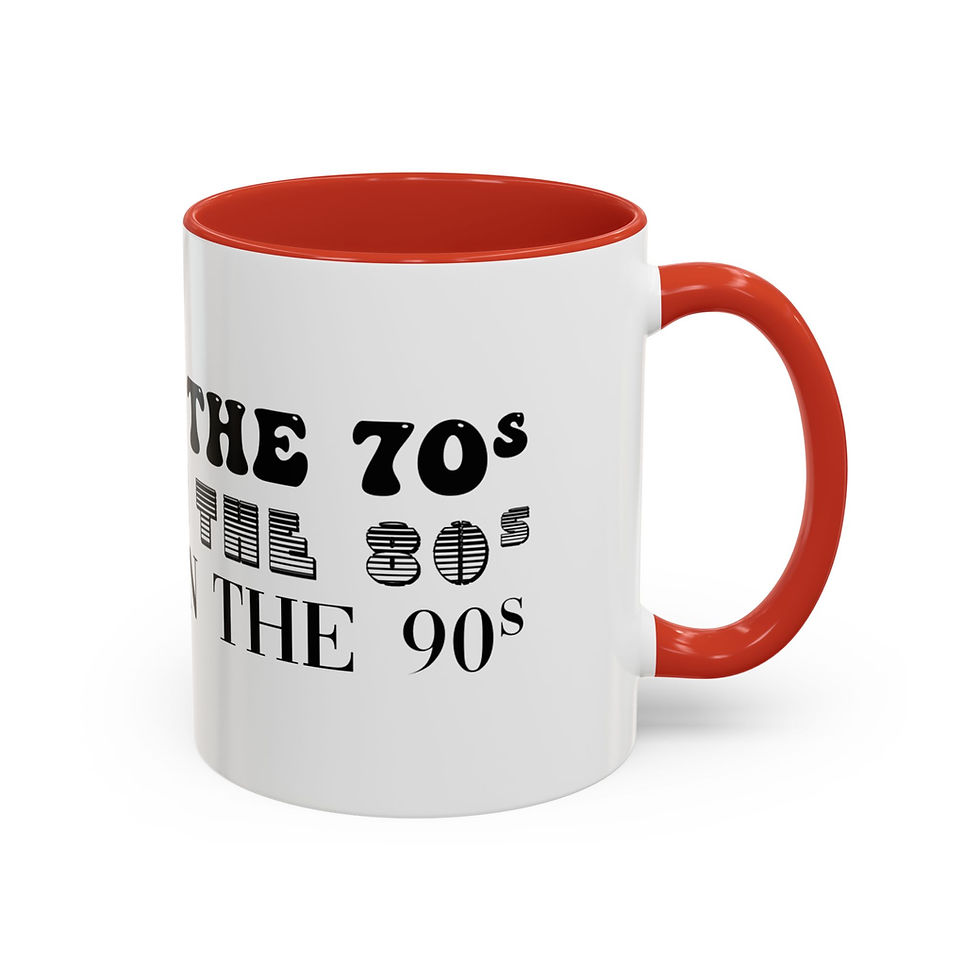 Thumbnail: Born in the 70s 80s 90s WHITE (Mug 11, 15oz)