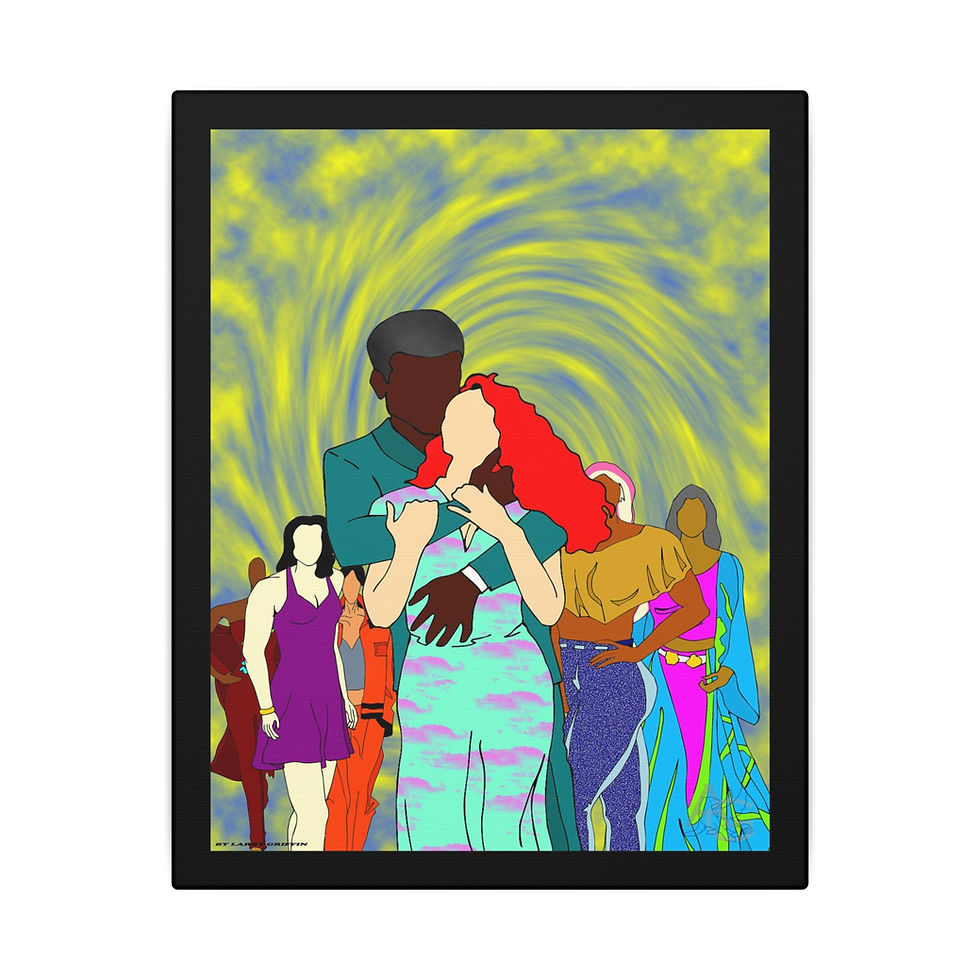 Thumbnail: Art Inspired by SOS Band, Just Be Good To Me (Canvas)