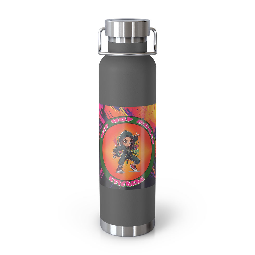 Thumbnail: HIP HOP Music Stickers 009 (Bottle)