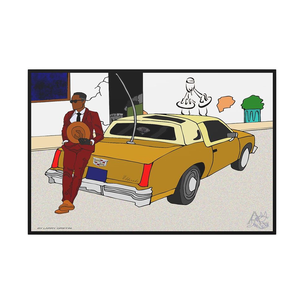 Thumbnail: Art Inspired by William DeVaughn, Be Thankful For What You Got (Canvas)