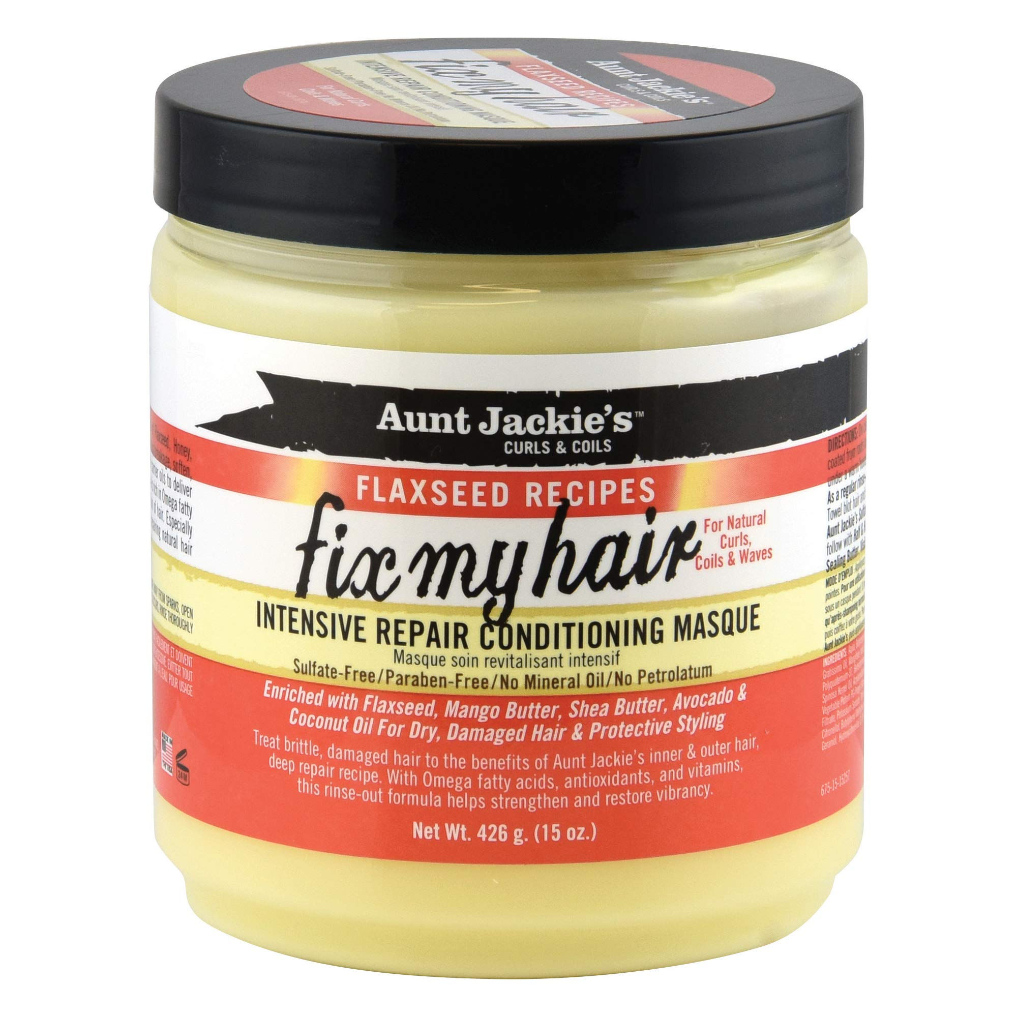 Aunt Jackie's Fix My Hair Intensive Repair Conditioning Masque
