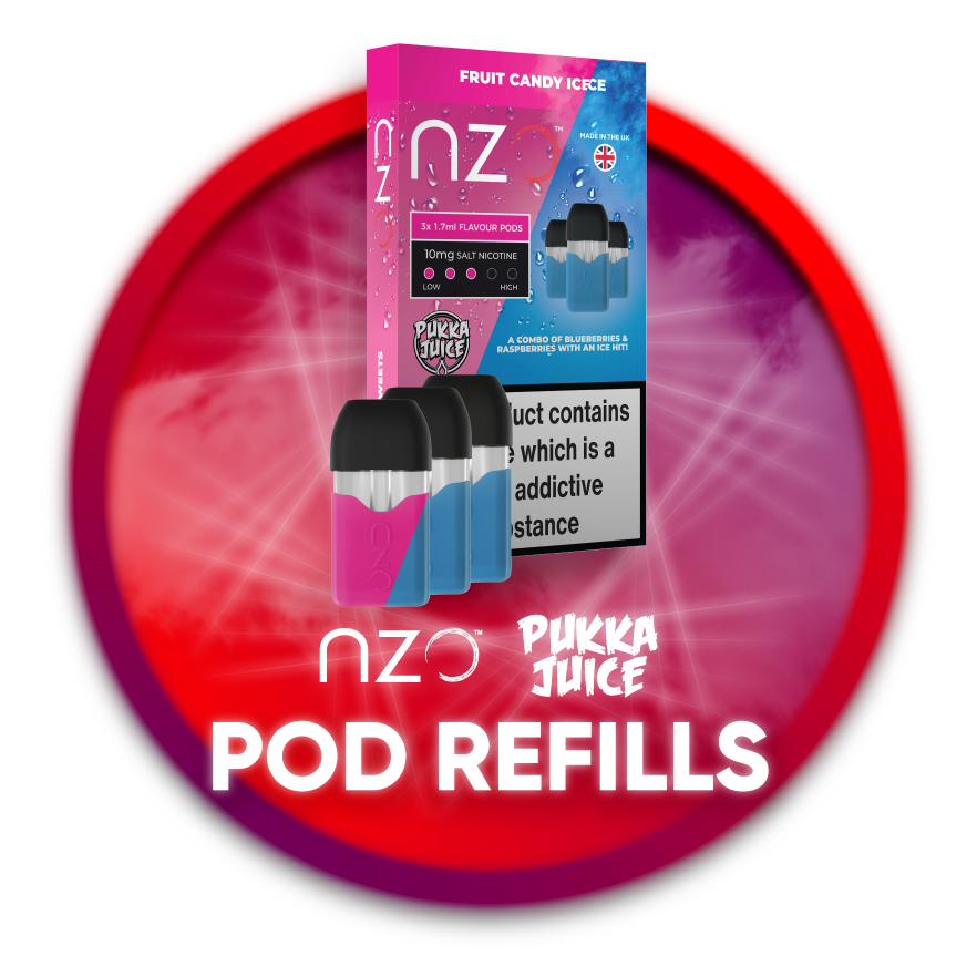 Pukka Juice Refill Pods for NZO