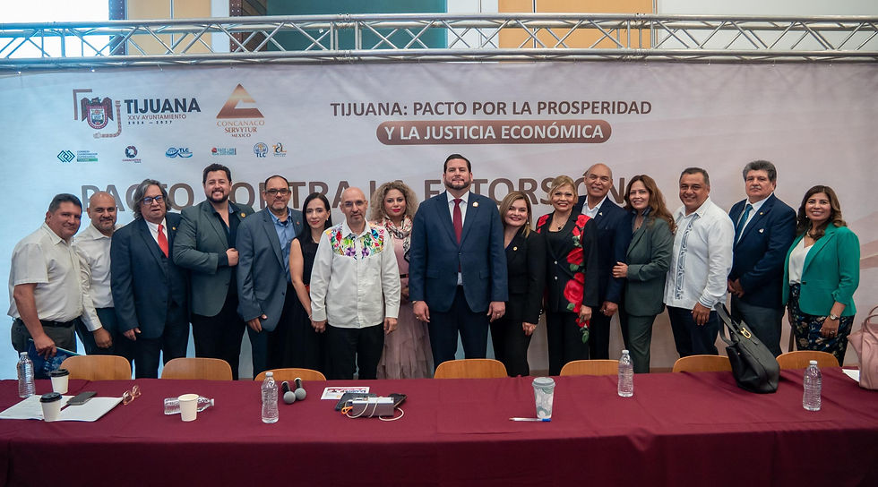 SEGUNDO INFORME DE GOBIERNO Posiciona gobierno de Ismael Burgueño a Tijuana como primer municipio del país en sumarse al Pacto por la Prosperidad y la Justicia Económica
