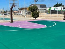Mejora Gobierno de Rosarito espacios deportivos en Lomas de Coronado y Villa Turística
