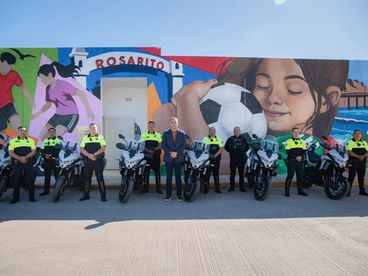 Renueva 10.º Ayuntamiento parque vehicular de Tránsito con motocicletas equipadas para fortalecer la seguridad vial