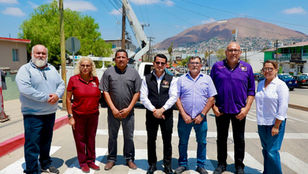 Instala XXV Ayuntamiento de Tijuana más de 250 luminarias en Jardines de La Mesa