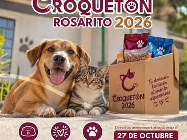 Invita Gobierno Municipal a refugios y rescatistas al Croquetón Rosarito 2026