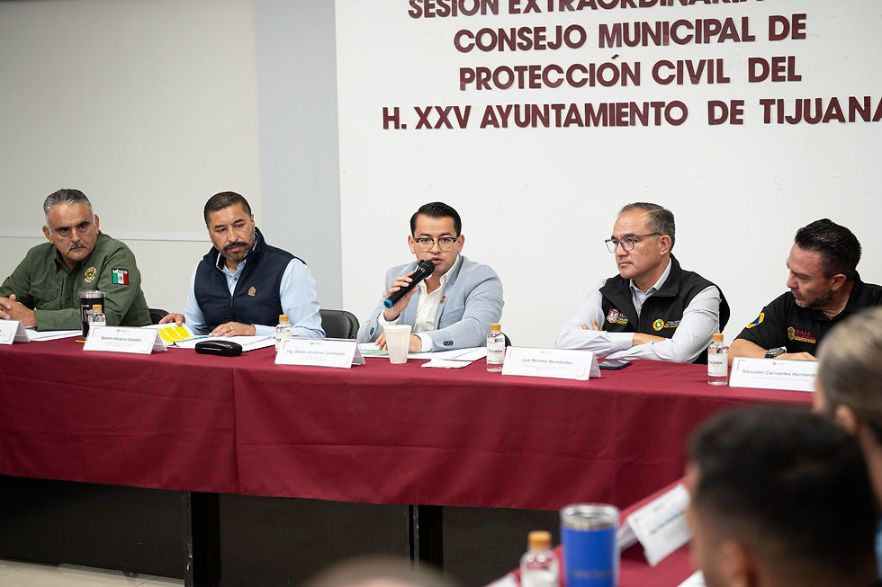 Encabeza Abdiel Gutiérrez sesión del Consejo Municipal de Protección Civil