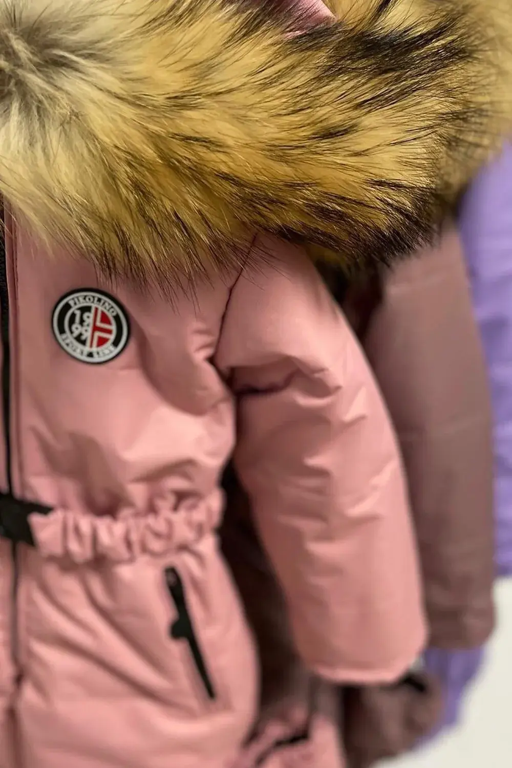 One Piece Blush Pink Winter Snow Jump Suit